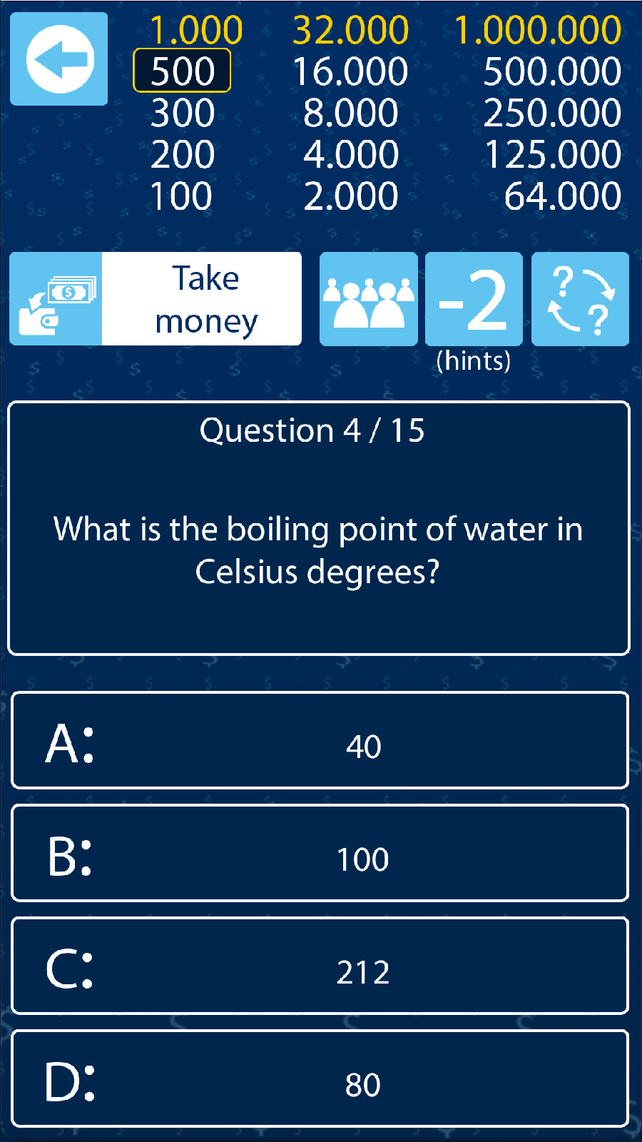 Do you want to be a millionaire? screenshot 11