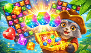 Raccoon's Adventure The Pirate Island