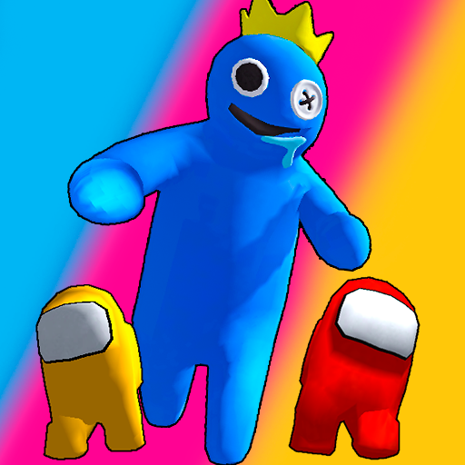 Rainbow friends among us icon