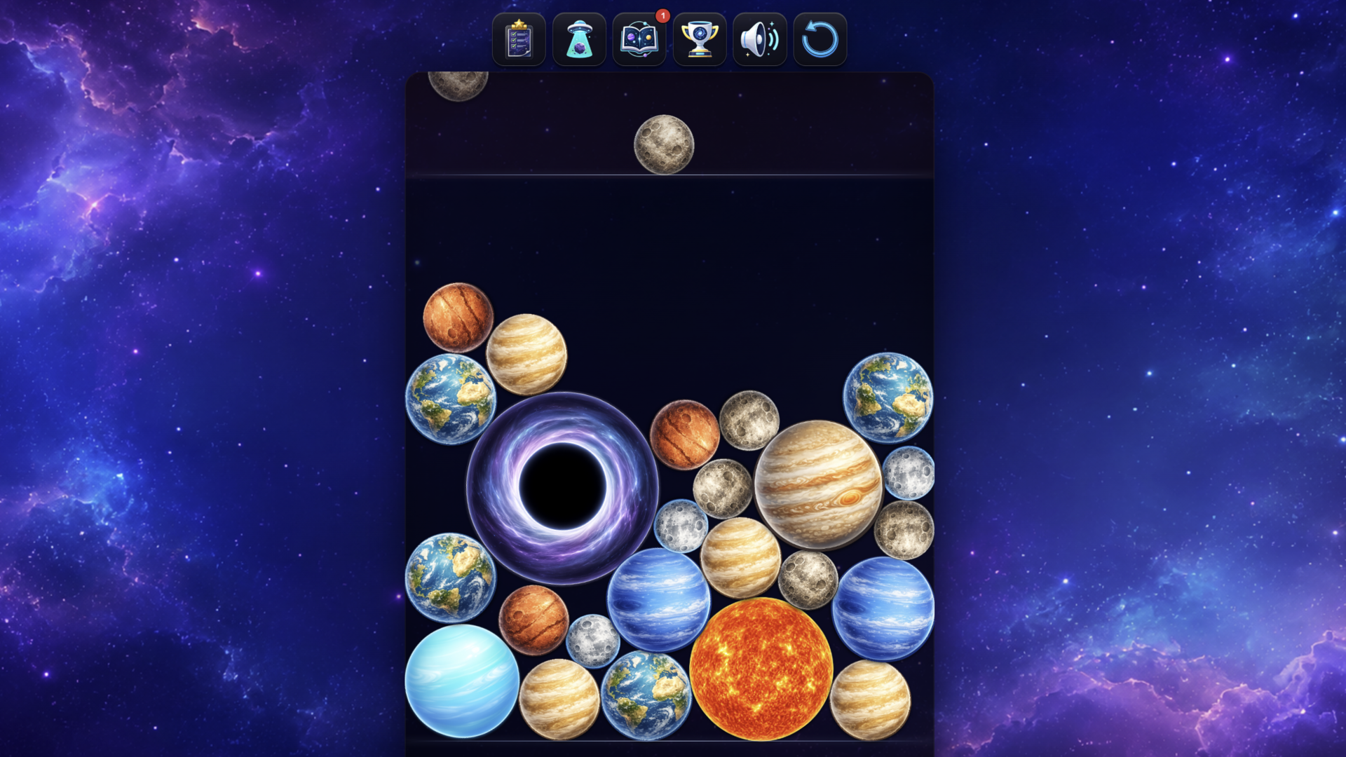 Space 2048: Reach the Black Hole! — screenshot 1