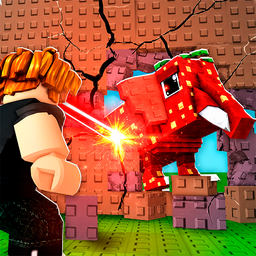 Brainrots 3D: Destroy walls with a laser!