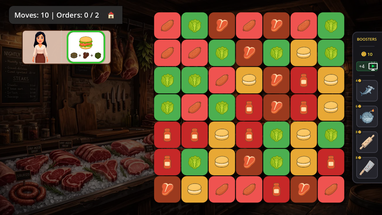 Raccoon Chef: Match 3 Cooking! — screenshot 6