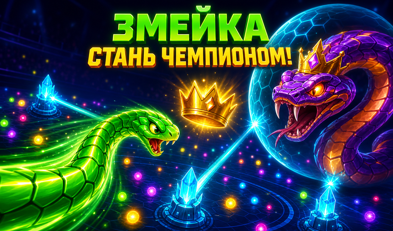 Змейка Стань Чемпионом! game cover