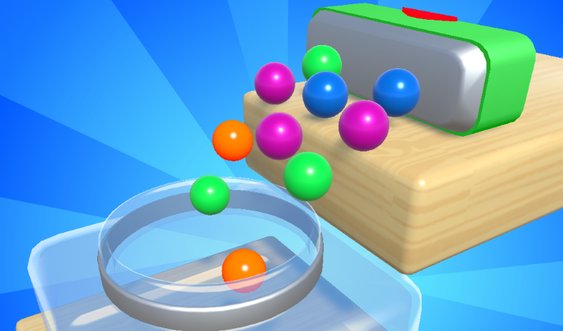 Push the balls! Puzzle! game cover