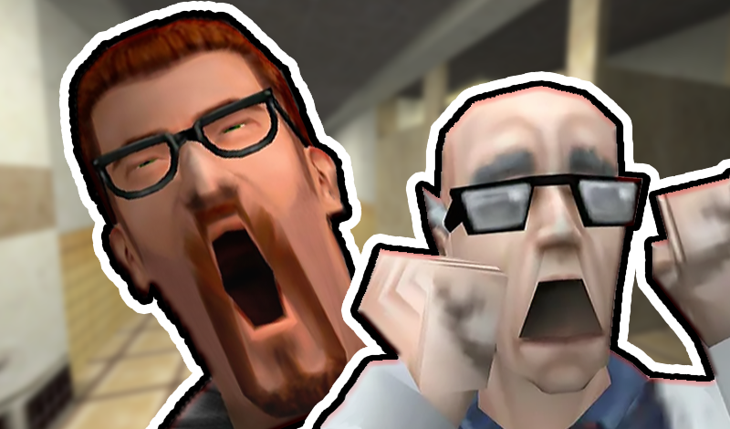 Help Kleiner hide from Freeman! game cover