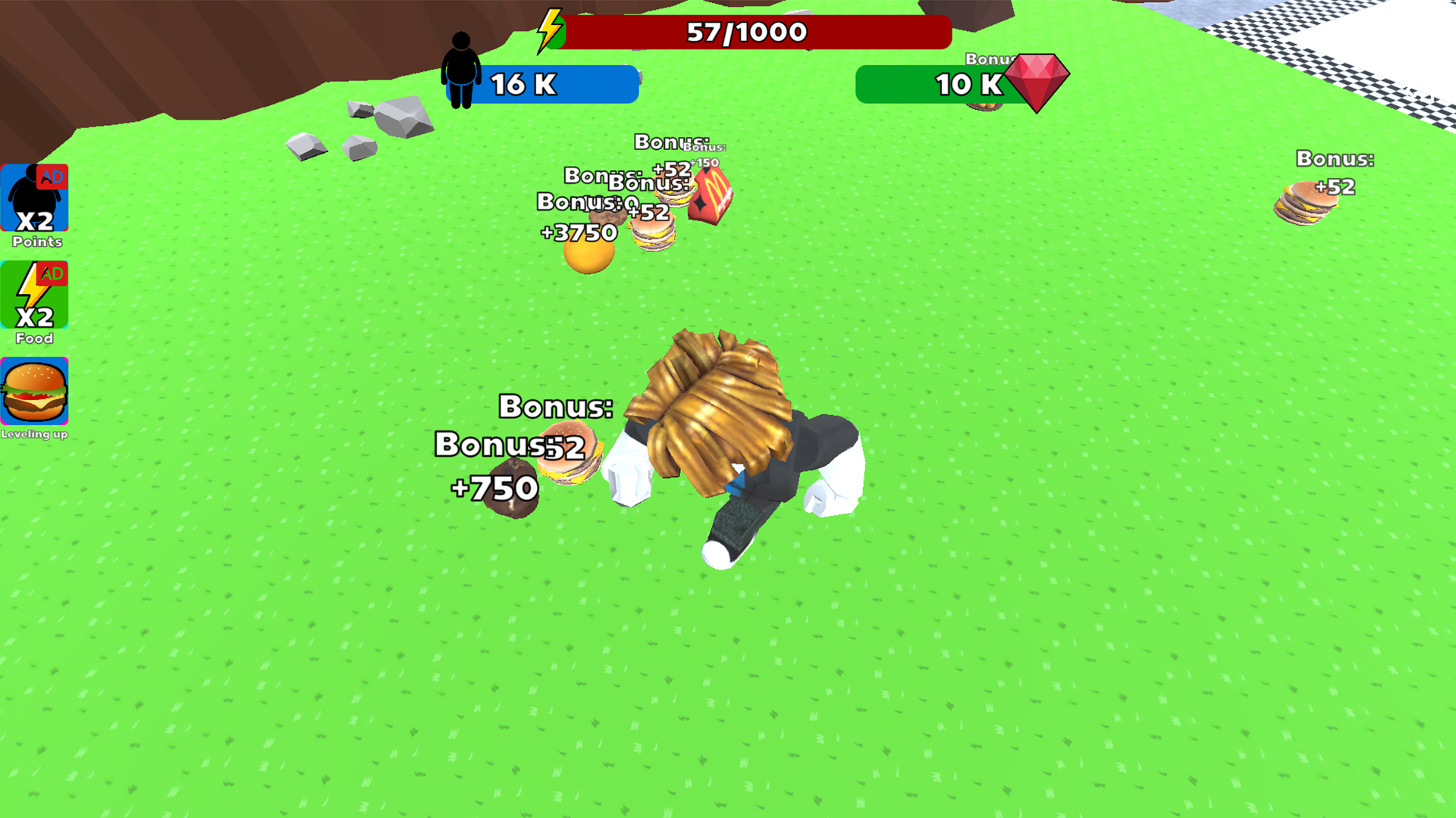 Obby: Eat 67 fast food items screenshot 2