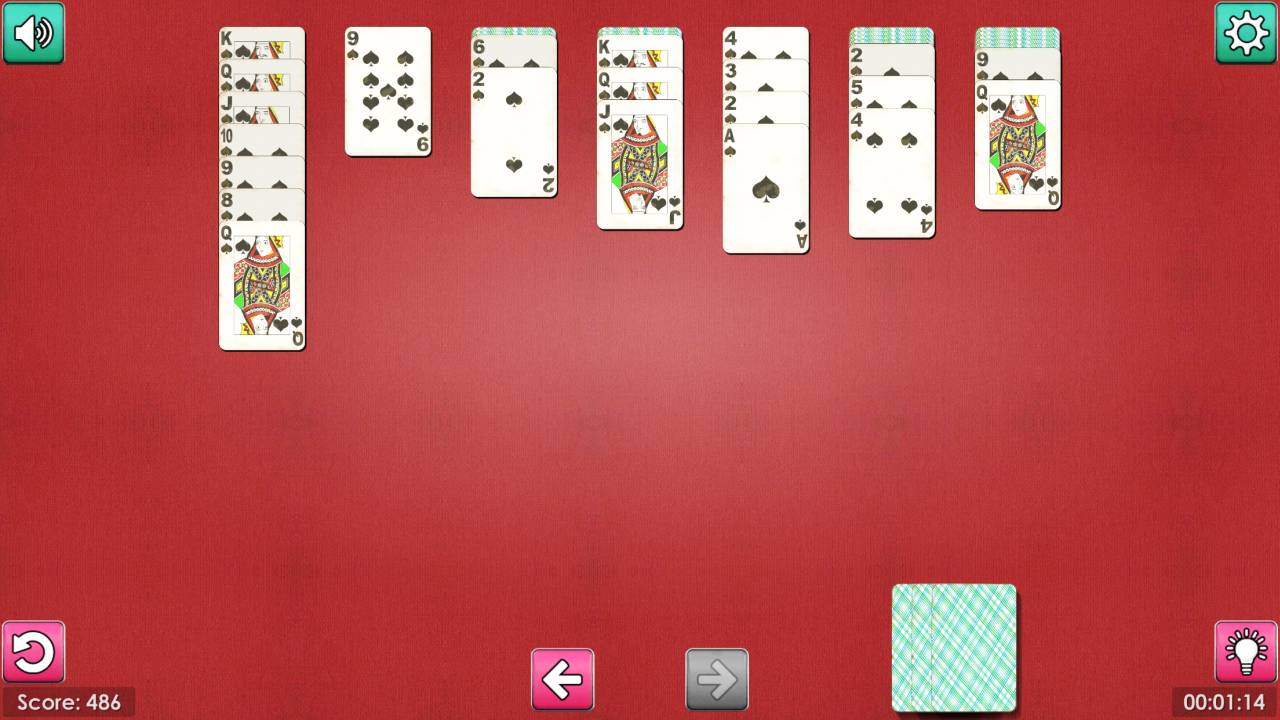 Spider Solitaire: Soviet Cards screenshot