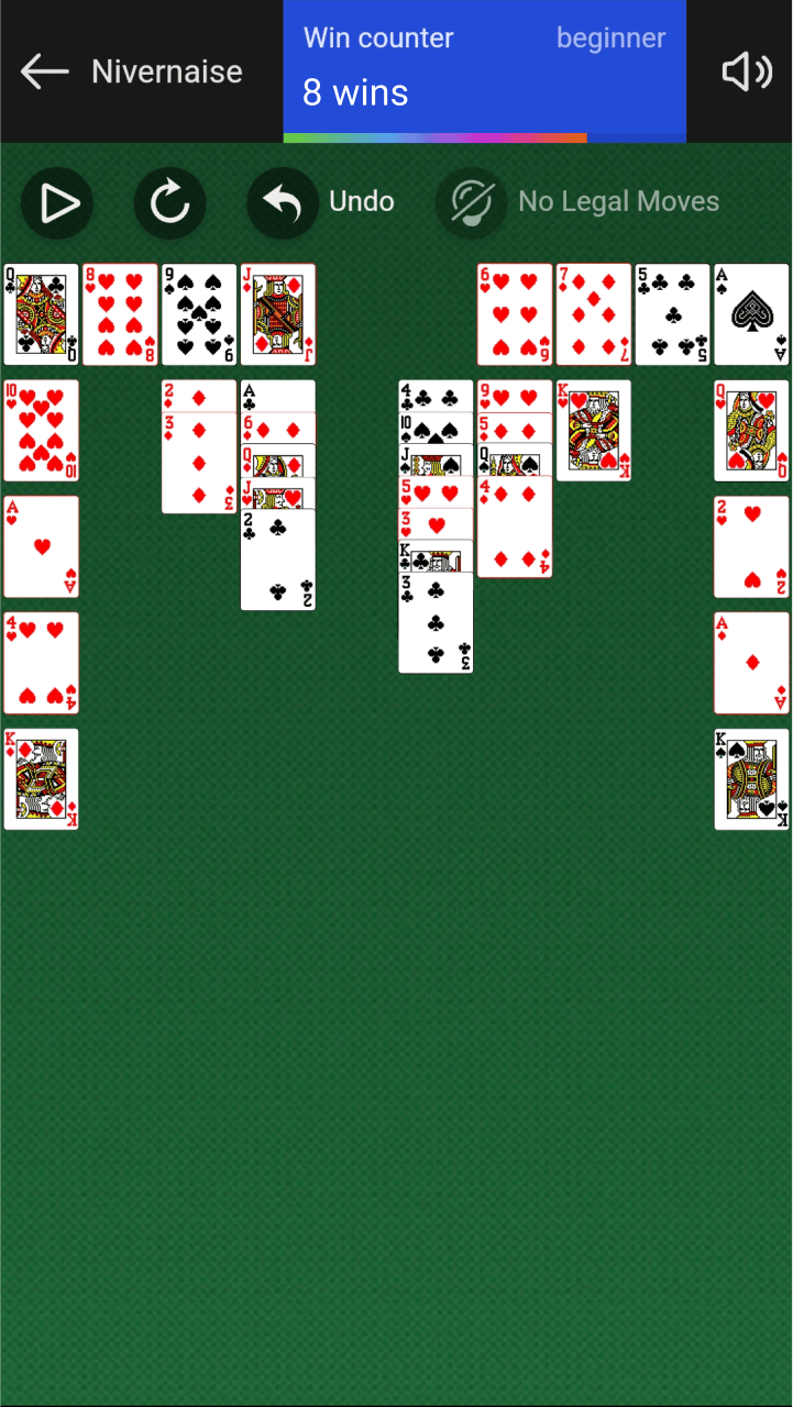 Nivernaise Solitaire screenshot 10