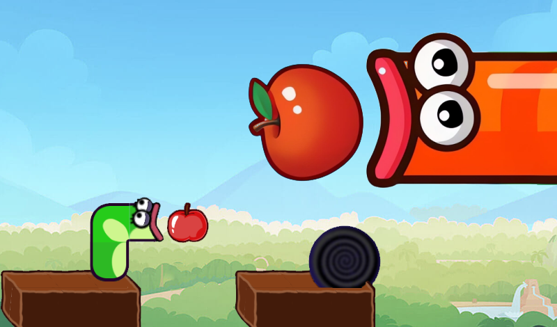 Apple Snake game cover