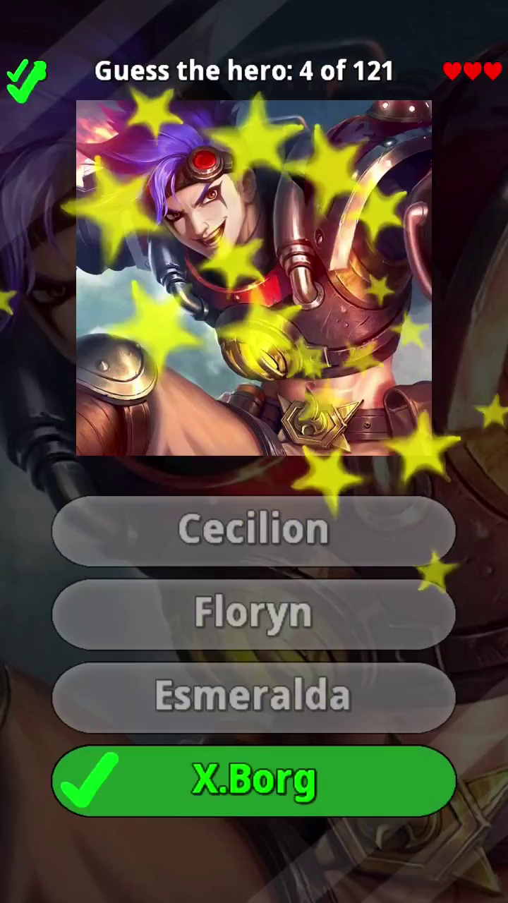 Mobile Legends heroes - quiz screenshot 11