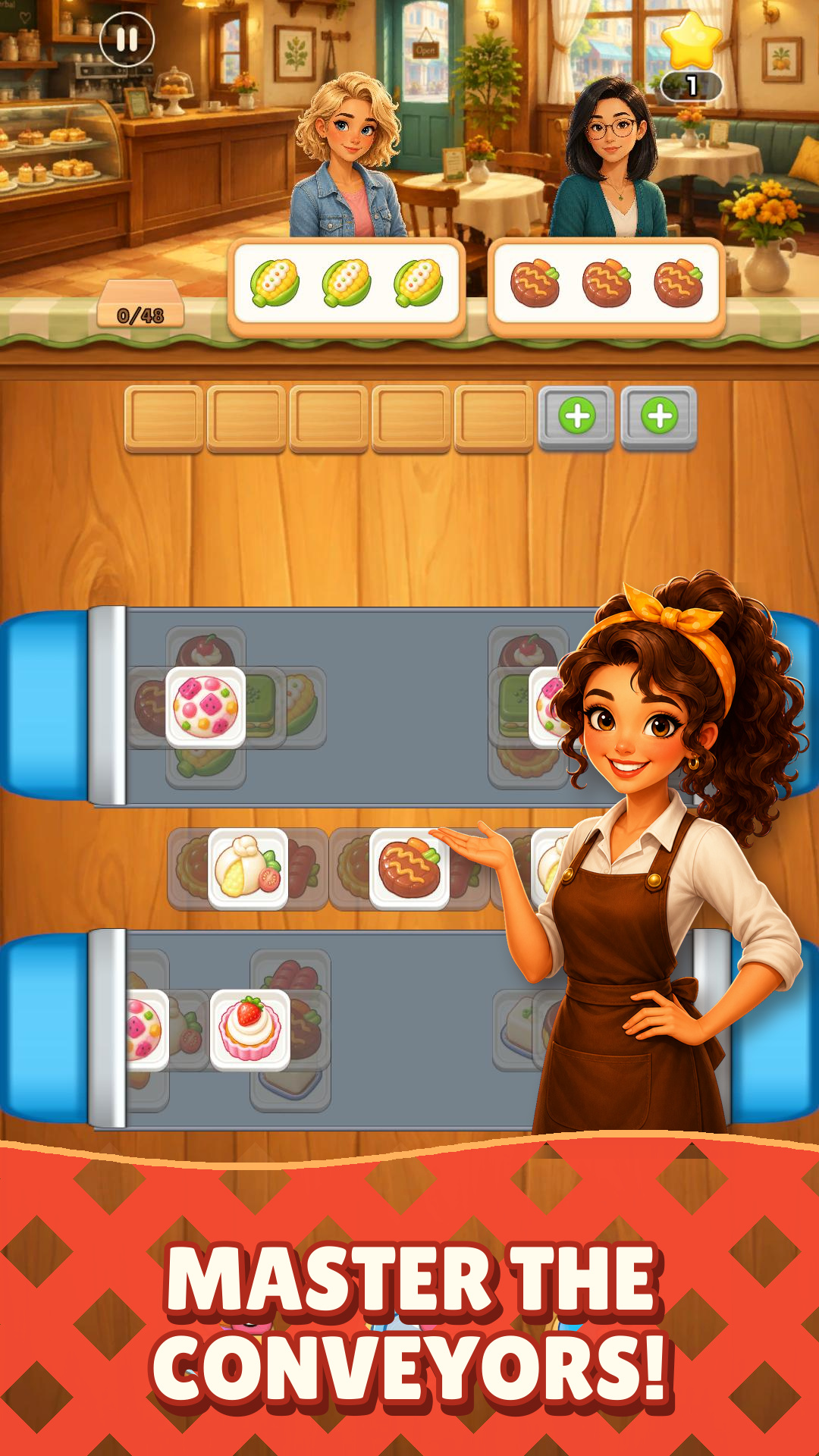 Tasty Tiles: Triple Match - Café screenshot 4