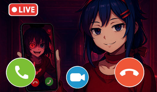 Mita from MiSide calls: Chat-Prank, Live Stream  loading=