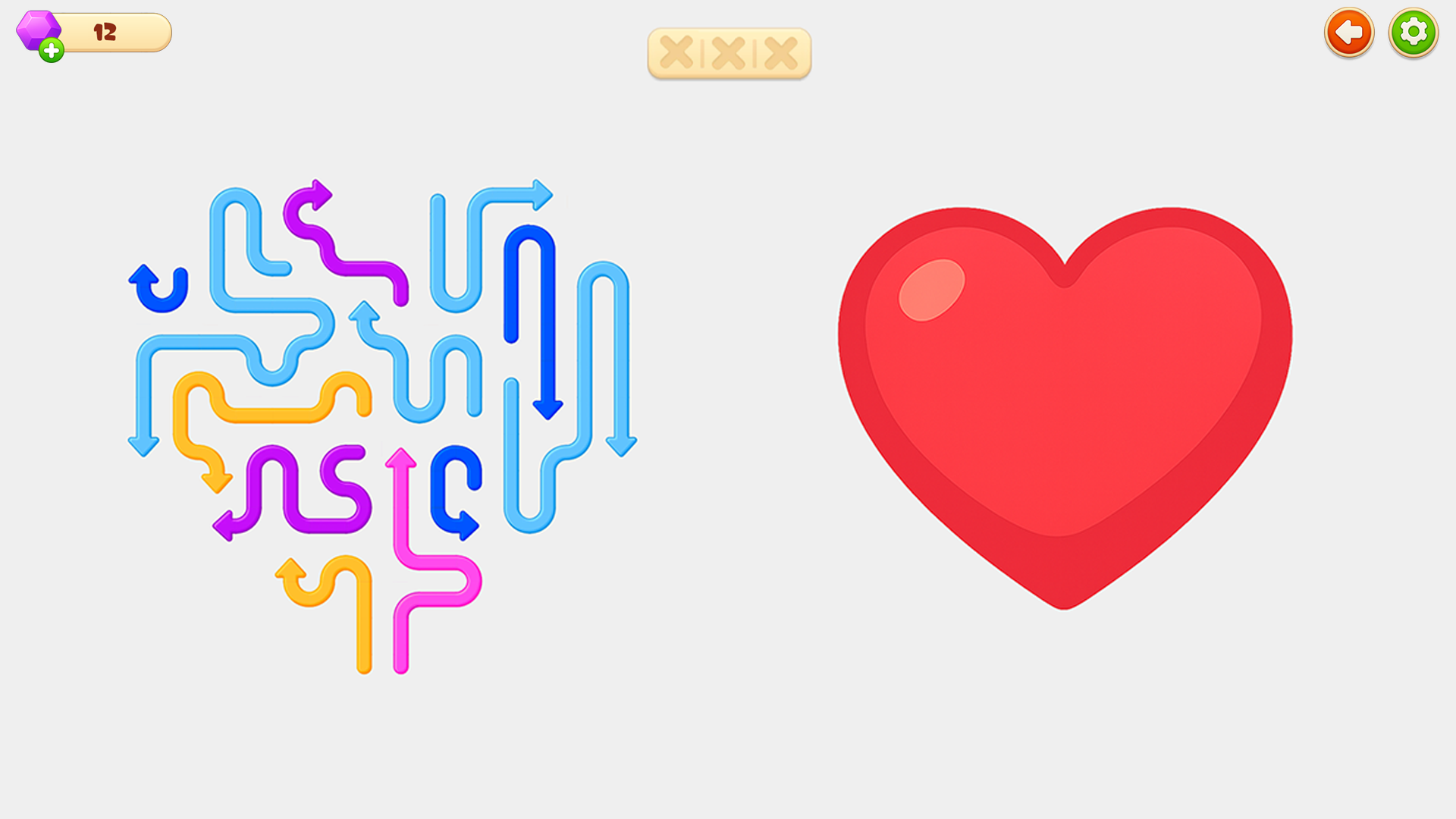 Arrow Slide Puzzle screenshot