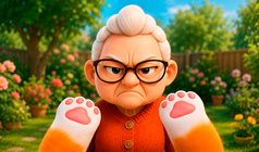 Cat vs Granny. Cat Simulator