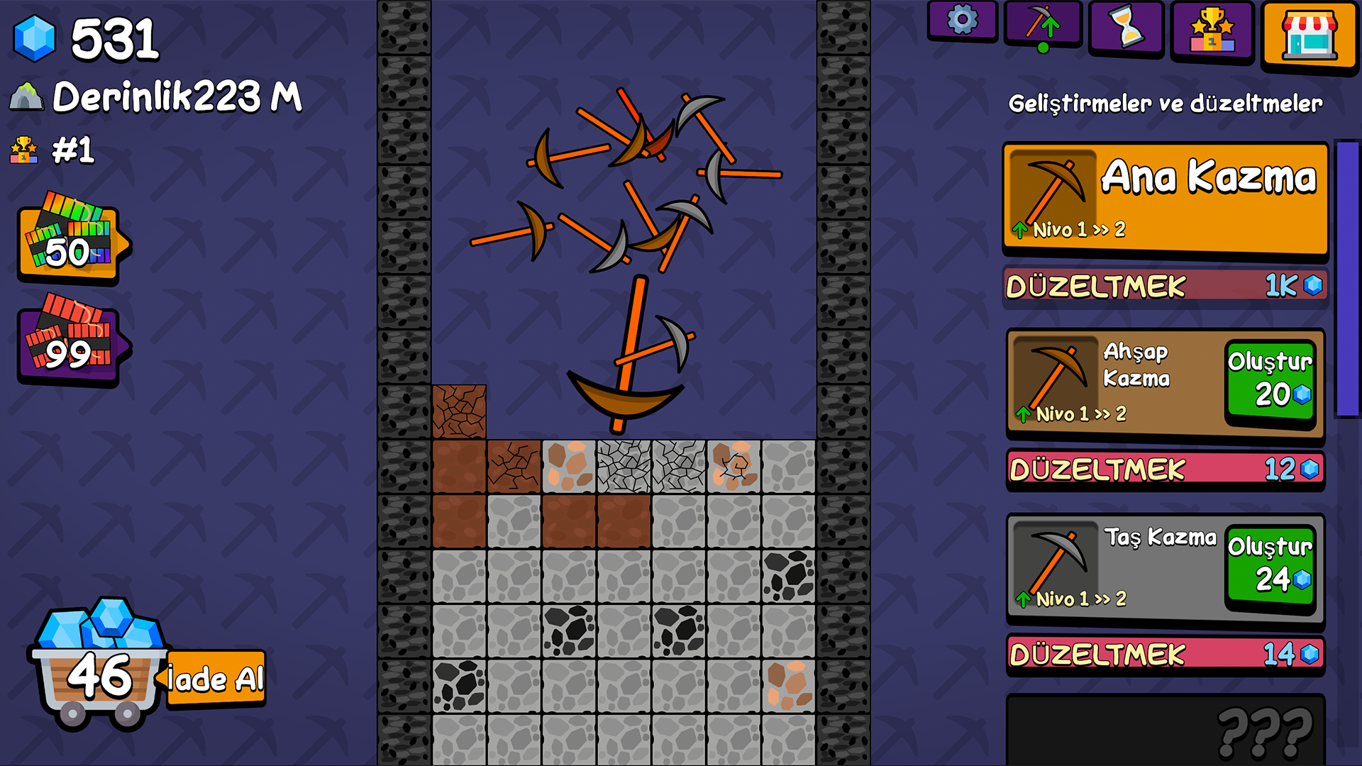 Mine Pickaxe Clicker screenshot 11