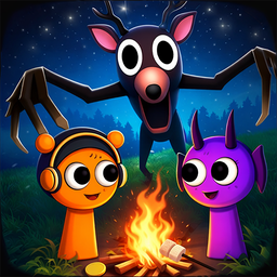 Sprunki: Survive 99 Nights in the Forest