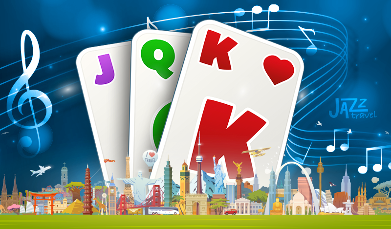 Solitaire Jazz Travel game cover