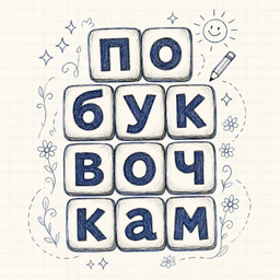 По буквочкам