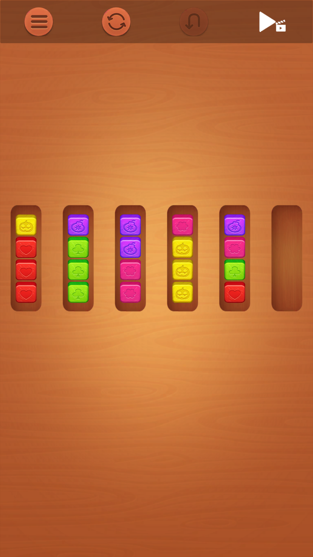 Wood Cube Sort screenshot 4