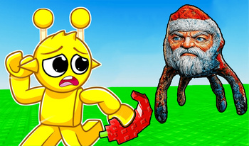 Grow Garden and Goo Goo Gaga Sprunki 3D
