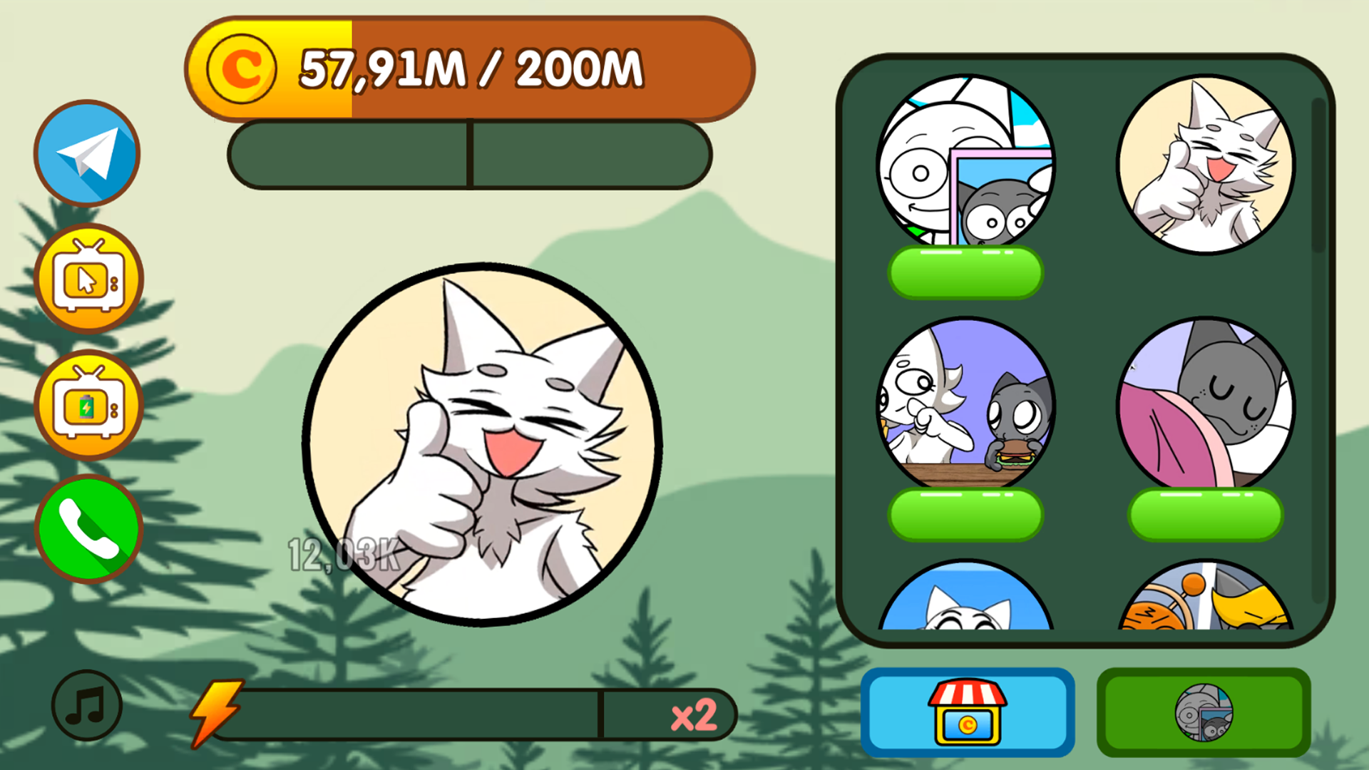 Call Gray from Sprunki Incredibox right now! screenshot