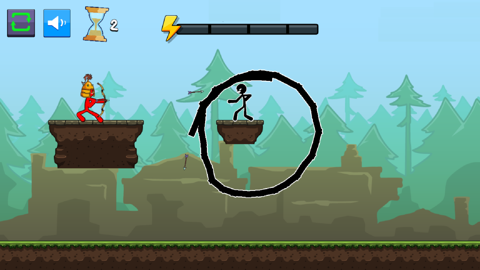 Draw to save Stickman screenshot
