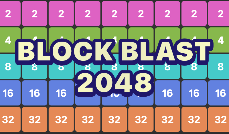 Block Blast 2048 game cover