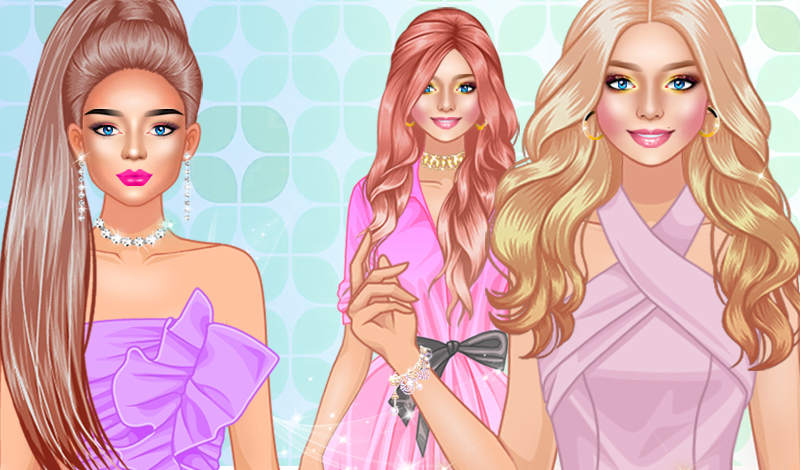 Pastel Dress Up: Sisters game cover