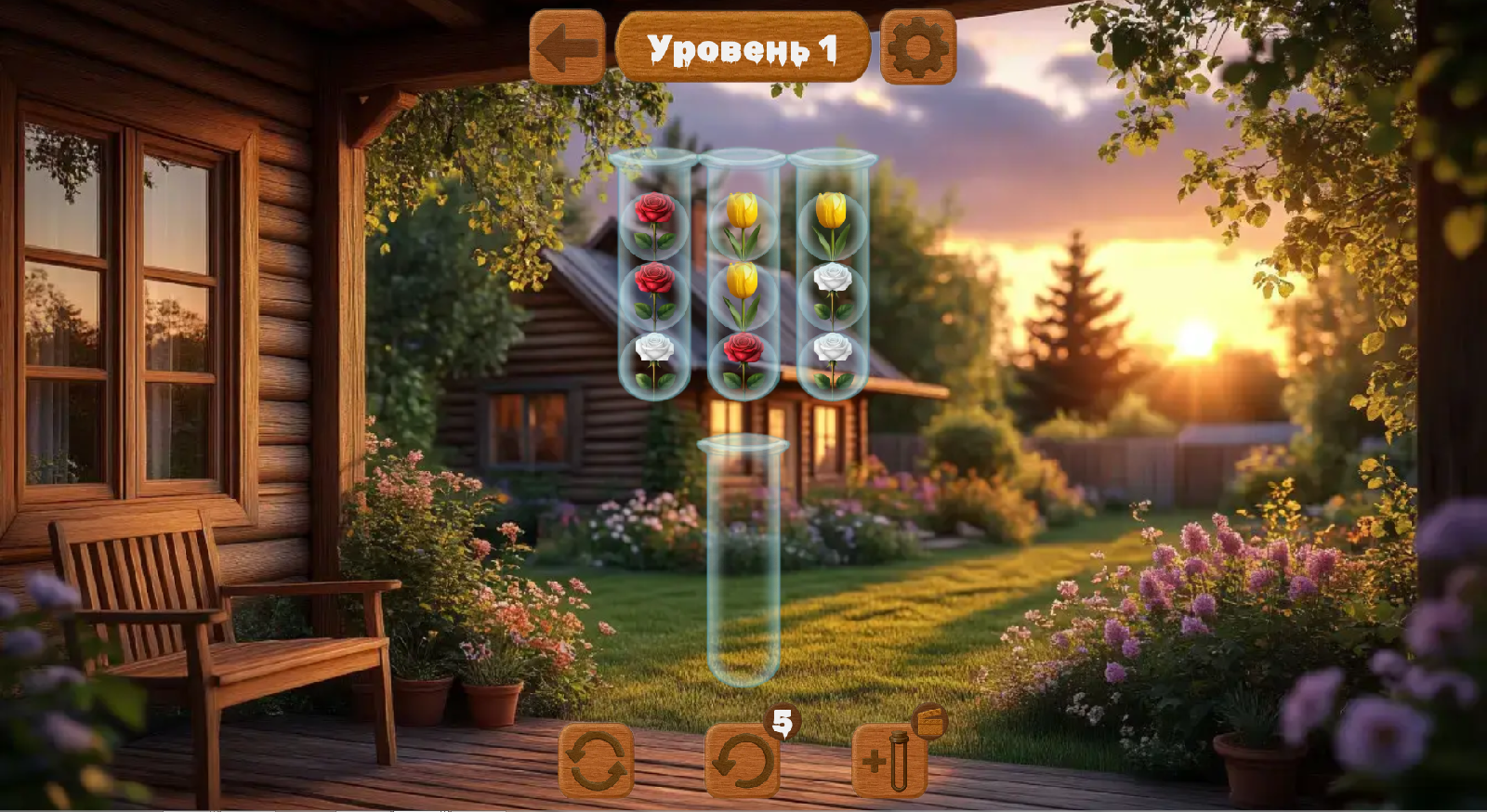 Сортируй дачные цветы — screenshot 1