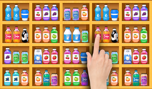 Goods Sort: Matching Items by Shelves game