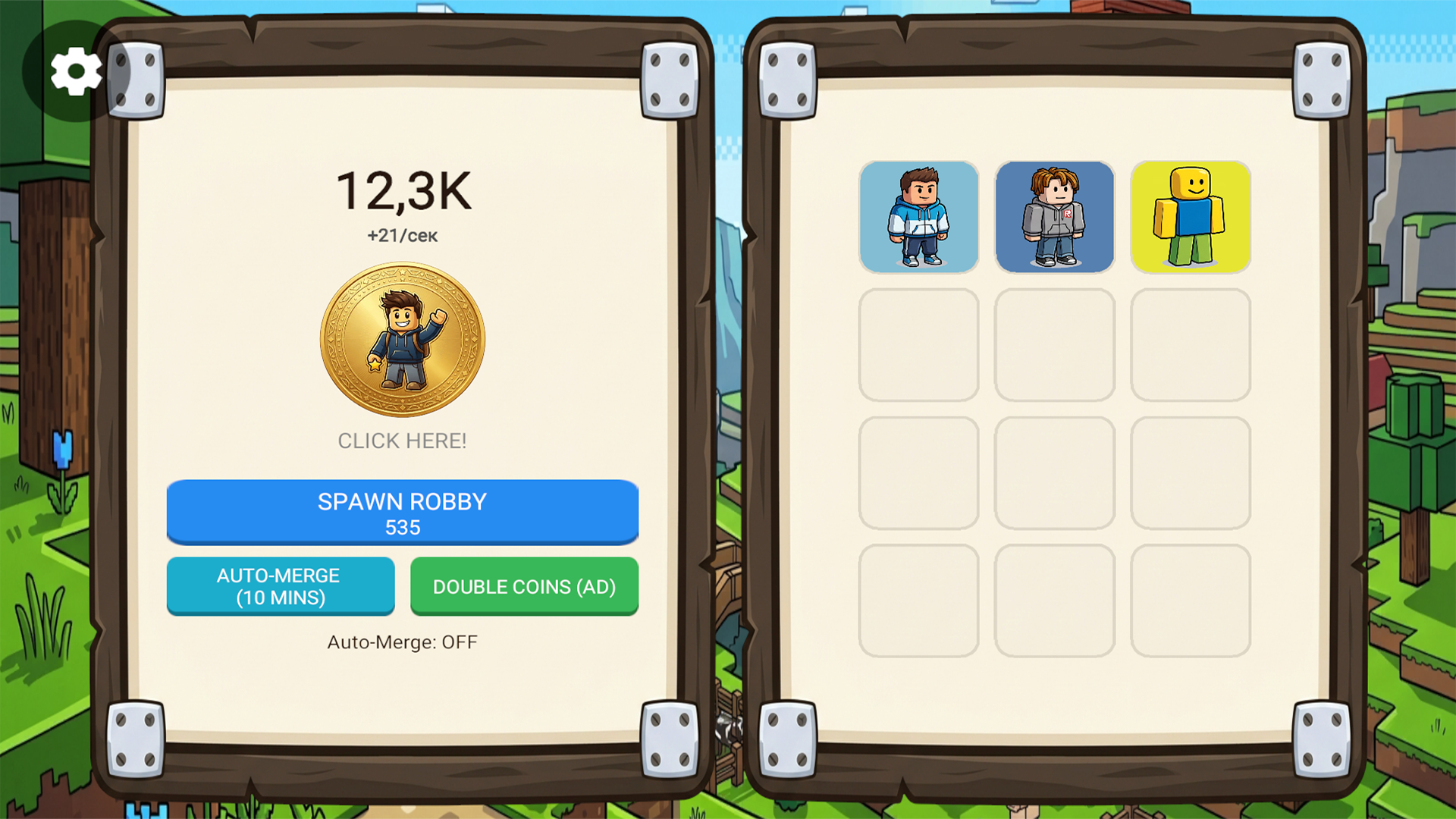 Robby Brainrot: Merge Evolution — screenshot 1
