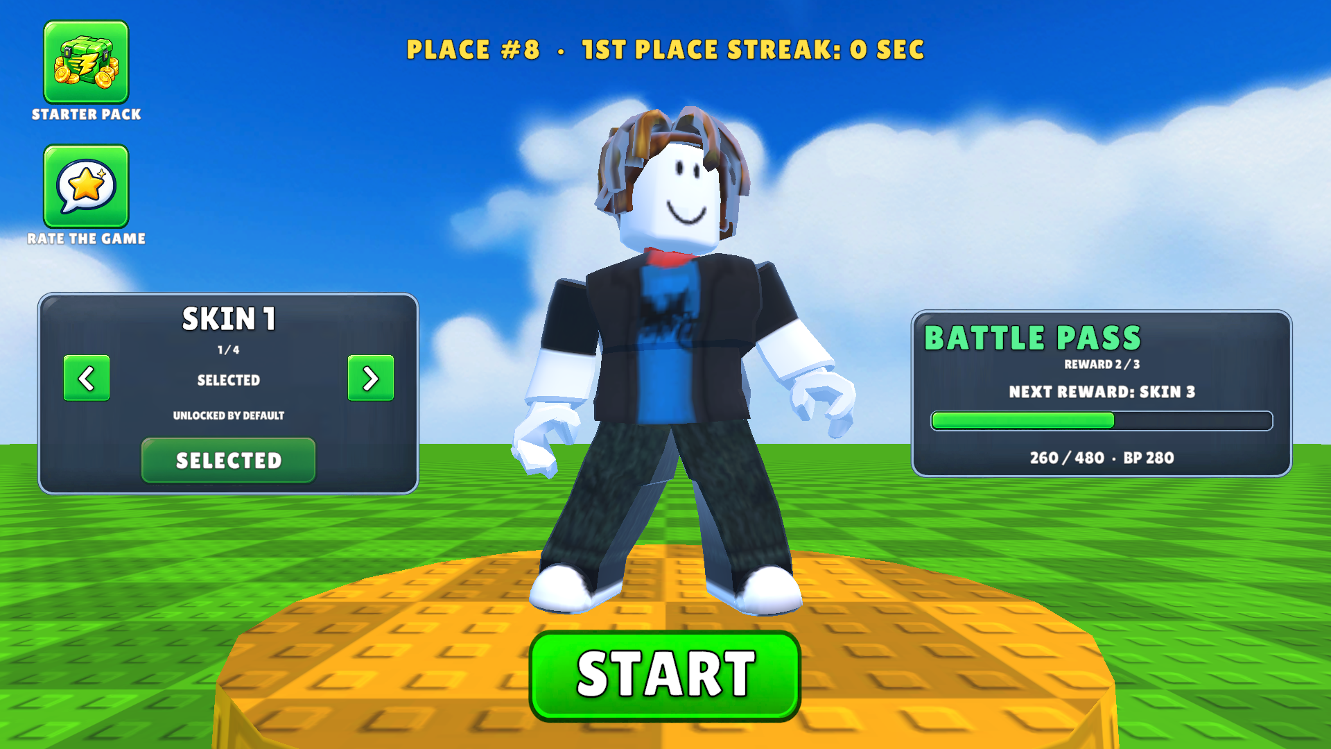 Obby Disaster Survival screenshot 1