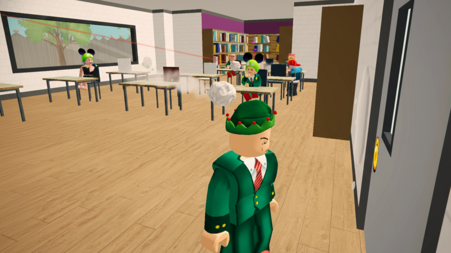 School Escape Obby Run screenshot