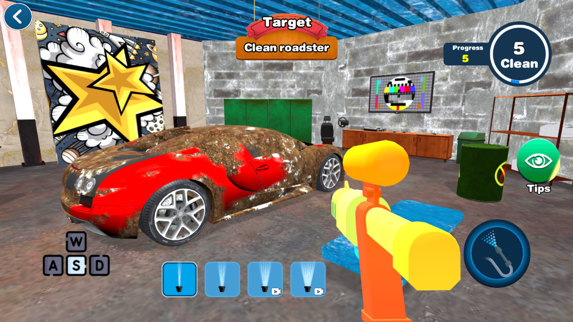 Clean 3D screenshot