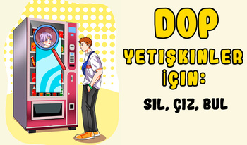 DOP Yetişkinler İçin: Sil, Çiz, Bul