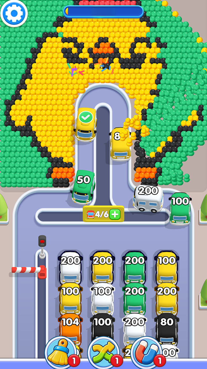Bus Traffic: Color Jam screenshot 4