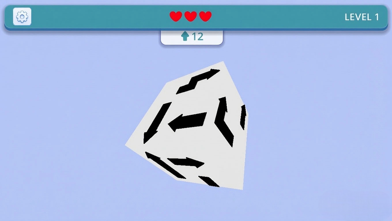 Arrow out 3d — screenshot 1