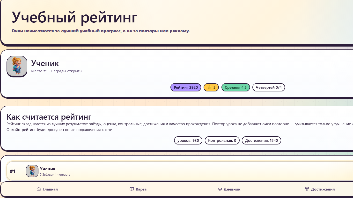 Симулятор Отличника: Мой Умный Дневник — screenshot 3