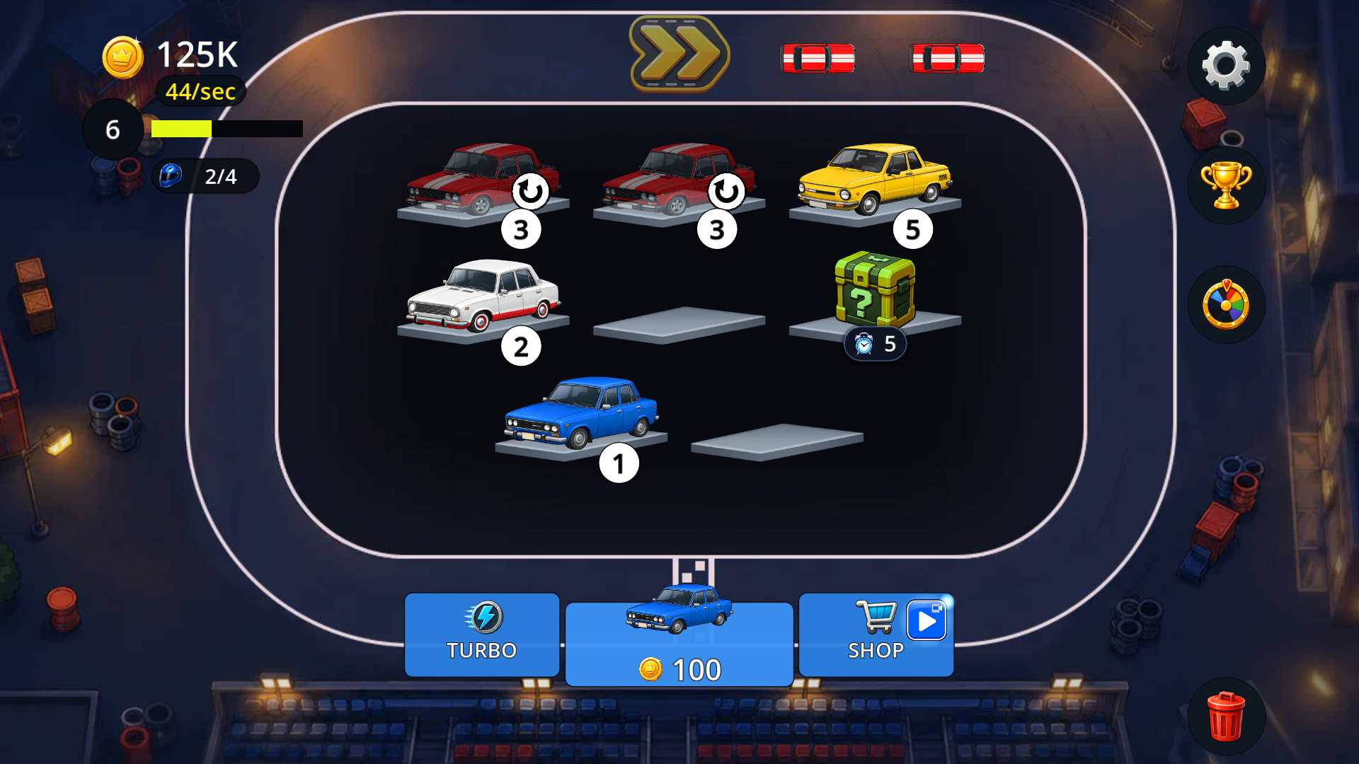 Merge Cars: Idle Tycoon — screenshot 2