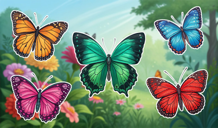 Connect the Butterflies: Summer!