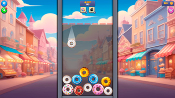 Merge sweets: Donuts!