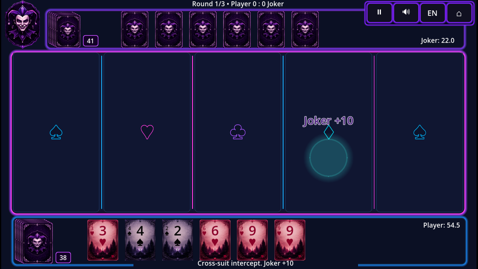 Joker: Card Challenge — screenshot 2