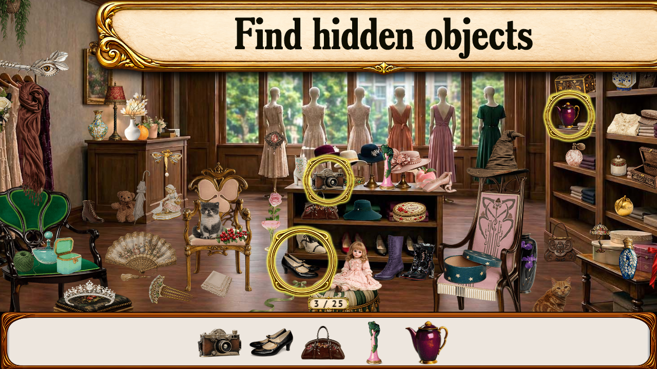 Hidden Objects: Age of Elegance — screenshot 1