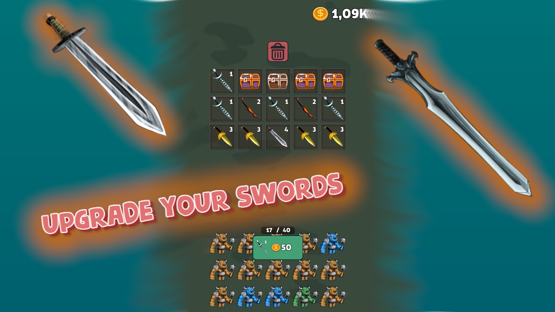 Swords Merge Master screenshot