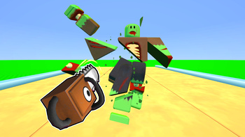 Obby Sword! Cut Enemies at Blocks Arena!