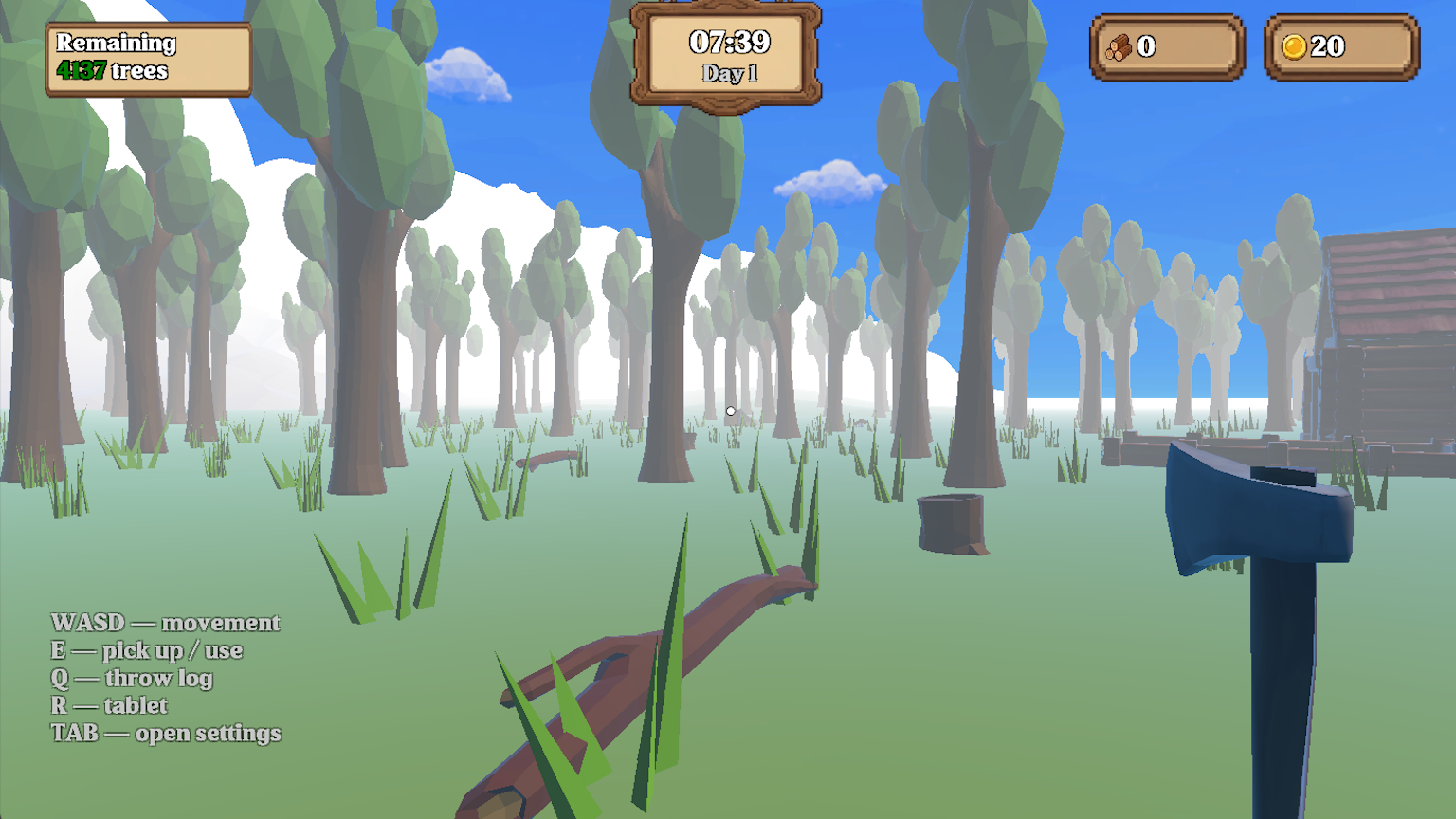Lumberjack Simulator 3D — screenshot 1