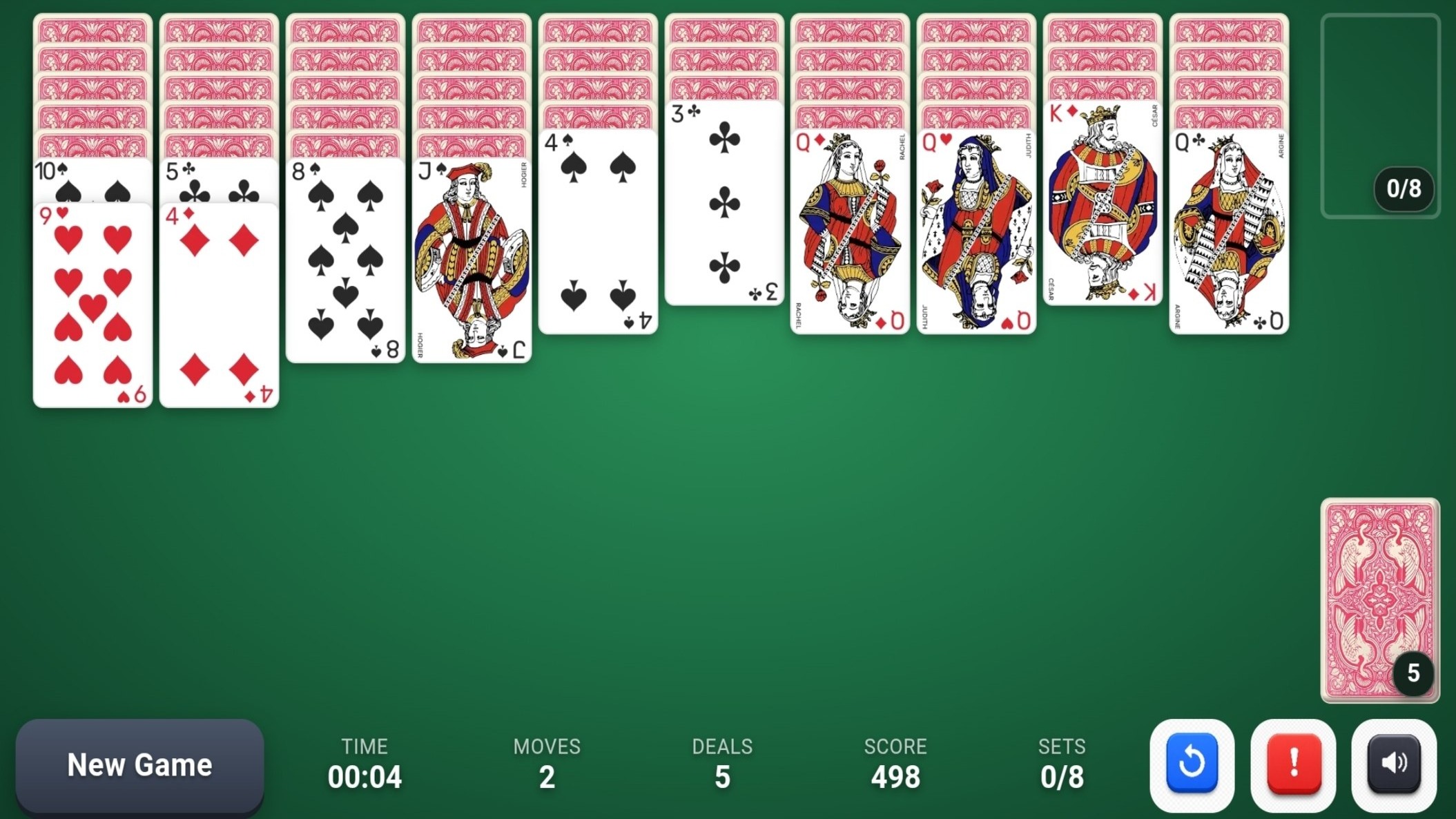 Spider Solitaire 2026 — screenshot 3