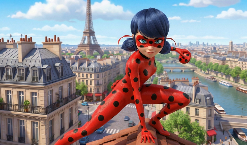 LadyBug 3D: City Adventures game cover