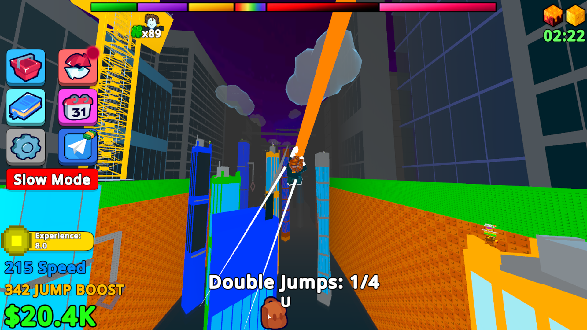 Obby: Brainroot Parkour! screenshot