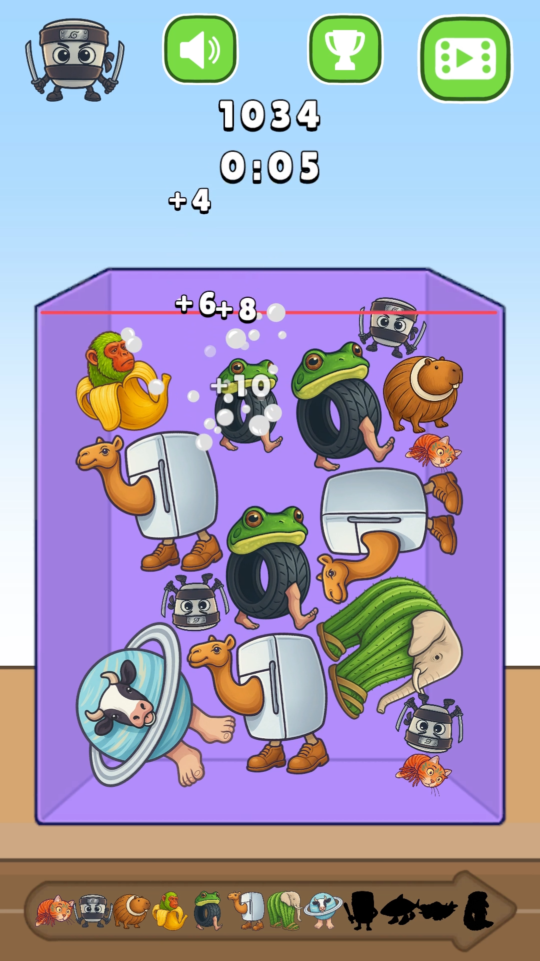 Merge Evolution of the Italian Meme Brainrot! screenshot 4